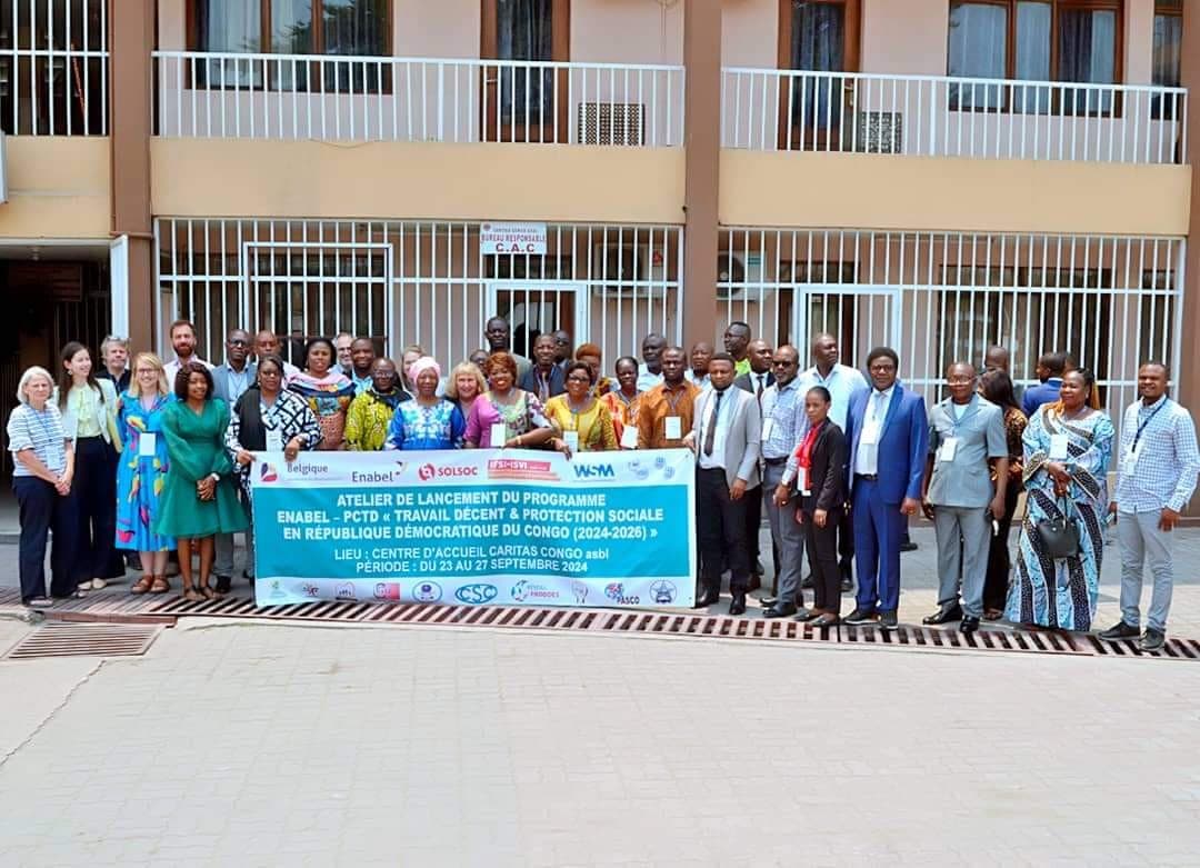 Lancement du Programme Travail Décent et Protection Sociale à Kinshasa